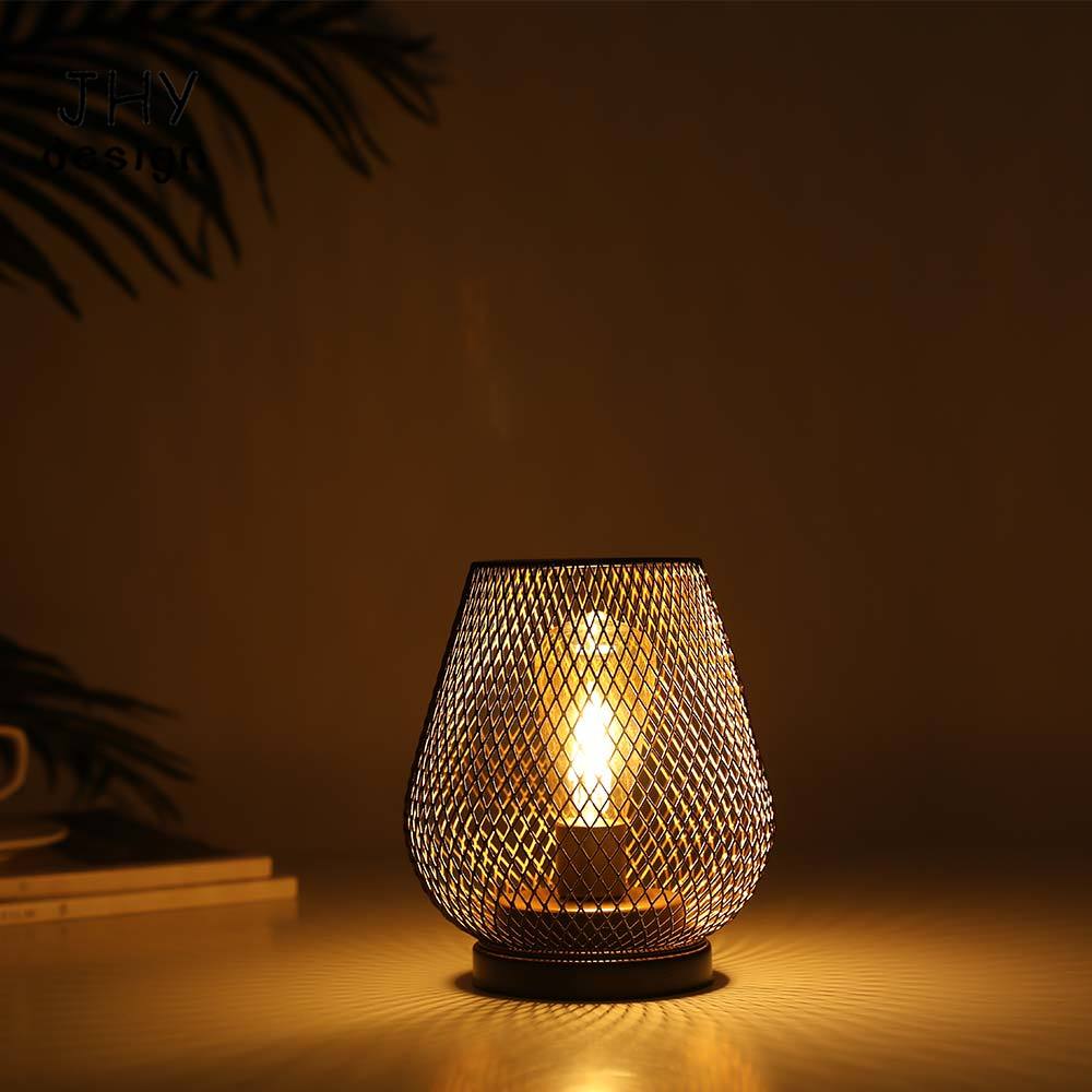 Metalen kooi tafellamp LED-lan - Outdoor Lighting Accent recensie en prijs